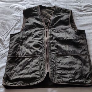 Barbour Quilted Vest in Olive